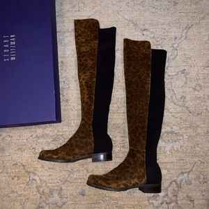 Stuart Weitzman 5050 Boot Wildcat Suede